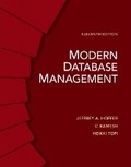 Cover: Modern Database Management - Pearson