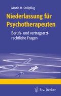 Cover: Niederlassung f&uuml;r Psychotherapeuten - R. v. Decker