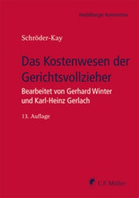 Abbildung von: Das Kostenwesen der Gerichtsvollzieher - C.F. Müller