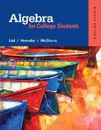 Enlarge image Cover: Algebra for College Students - Pearson