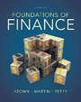Cover: Foundations of Finance - Pearson
