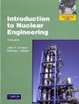 Cover: Introduction to Nuclear Engineering - Pearson