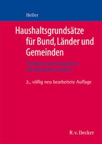 Bild: Haushaltsgrundsätze für Bund, Länder und Gemeinden - R. v. Decker