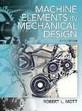 Cover: Machine Elements in Mechanical Design - Pearson