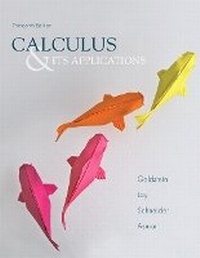Enlarge image Cover: Calculus & Its Applications Plus NEW MyLab Math with Pearson eText -- Access Card Package - Pearson