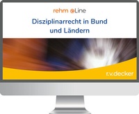 Abbildung von: Disziplinarrecht in Bund und Ländern PLUS online - R. v. Decker