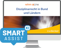 Bild: Disziplinarrecht in Bund und Ländern PLUS online - R. v. Decker