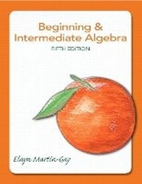 Enlarge image Cover: Beginning & Intermediate Algebra - Pearson