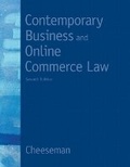 Cover: Contemporary Business and Online Commerce Law - Pearson