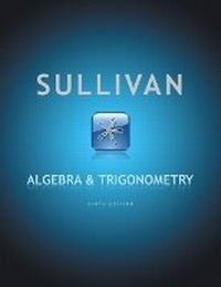 Abbildung von: Algebra and Trigonometry - Pearson