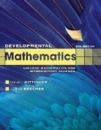 Enlarge image Cover: Developmental Mathematics - Pearson