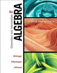 Enlarge image Cover: Elementary and Intermediate Algebra - Pearson