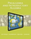 Cover: Prealgebra and Introductory Algebra - Pearson