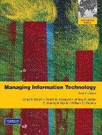 Enlarge image Cover: Managing Information Technology - Pearson
