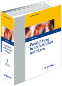 Abbildung von: Preisbildung bei öffentlichen Aufträgen - Grundwerk mit Fortsetzungsbezug - R. v. Decker