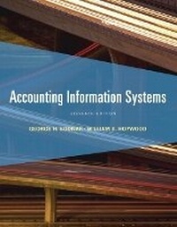 Enlarge image Cover: Accounting Information Systems - Pearson