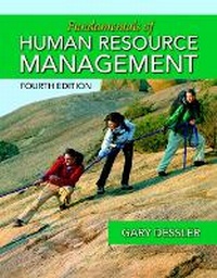 Enlarge image Cover: Fundamentals of Human Resource Management - Pearson