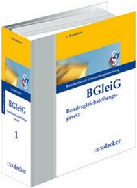 Enlarge image Cover: Bundesgleichstellungsgesetz - BGleiG - Grundwerk mit Fortsetzungsbezug - R. v. Decker