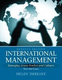 Abbildung von: International Management - Pearson