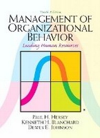 Enlarge image Cover: Management of Organizational Behavior - Pearson