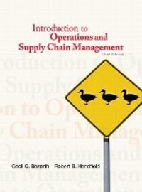 Enlarge image Cover: Introduction to Operations and Supply Chain Management - Pearson