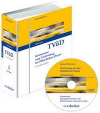 Abbildung von: Tarifvertrag für den öffentlichen Dienst - mit CD-ROM - R. v. Decker