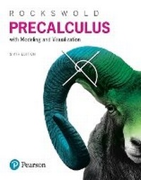 Enlarge image Cover: Precalculus with Modeling & Visualization - Pearson
