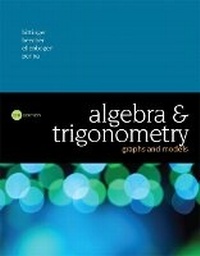 Abbildung von: Algebra and Trigonometry - Pearson