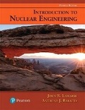 Cover: Introduction to Nuclear Engineering - Pearson