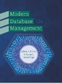 Cover: Modern Database Management - Pearson