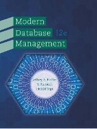 Enlarge image Cover: Modern Database Management - Pearson