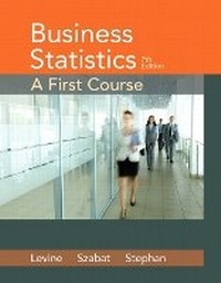 Enlarge image Cover: Business Statistics - Pearson
