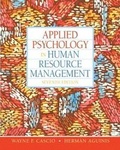 Cover: Applied Psychology in Human Resource Management - Pearson