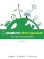 Cover: Operations Management - Prentice Hall