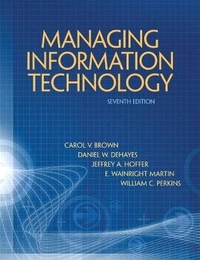 Abbildung von: Managing Information Technology - Pearson