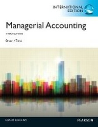 Enlarge image Cover: Managerial Accounting - Pearson