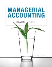 Enlarge image Cover: Managerial Accounting - Pearson