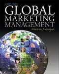 Cover: Global Marketing Management - Pearson