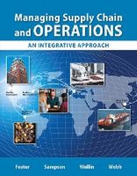 Enlarge image Cover: Managing Supply Chain and Operations - Pearson