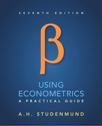 Enlarge image Cover: Using Econometrics - Pearson