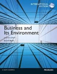Enlarge image Cover: Business and Its Environment - Pearson