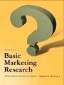 Cover: Basic Marketing Research - Pearson