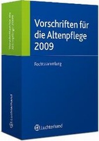 Abbildung von: Vorschriften für die Altenpflege 2009 - CW Haarfeld