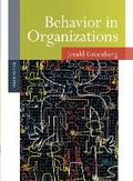Cover: Behavior in Organizations - Pearson