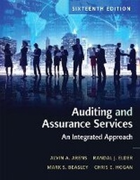 Abbildung von: Auditing and Assurance Services - Pearson