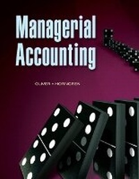 Enlarge image Cover: Managerial Accounting - Pearson