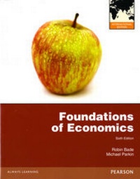 Enlarge image Cover: Foundations of Economics, plus MyEconLab with Pearson eText - Pearson Education Limited