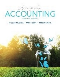 Abbildung von: Horngren's Accounting - Pearson