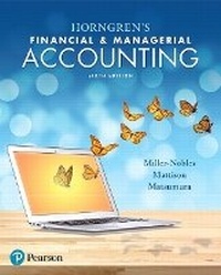 Abbildung von: Horngren's Financial & Managerial Accounting - Pearson