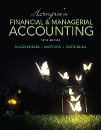 Abbildung von: Horngren's Financial & Managerial Accounting - Pearson